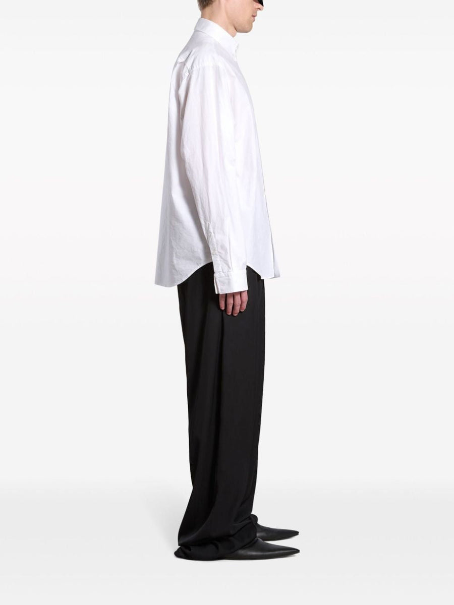 Balenciaga Tops- BALENCIAGA Long Sleeve Oversized Fit Shirt Elegant Everyday Designer Top