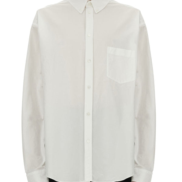 Balenciaga Tops- BALENCIAGA Large Fit Cotton Shirt for Men Elegant Everyday Designer Top