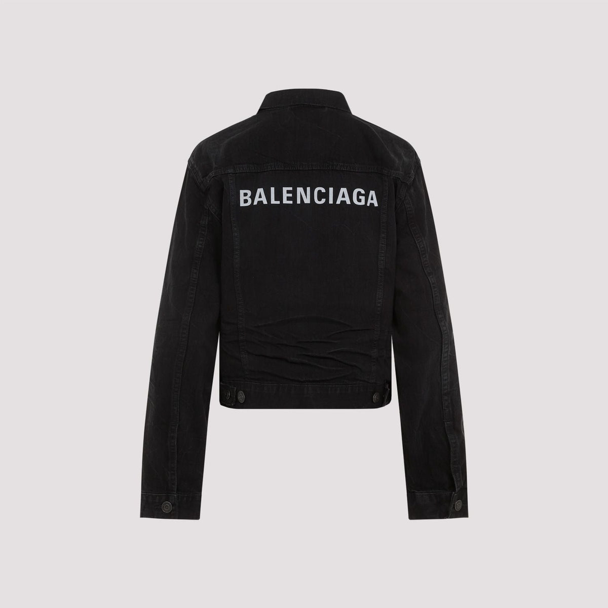 Balenciaga outerwear side profile designer luxury fashion