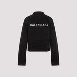 Balenciaga outerwear side profile designer luxury fashion