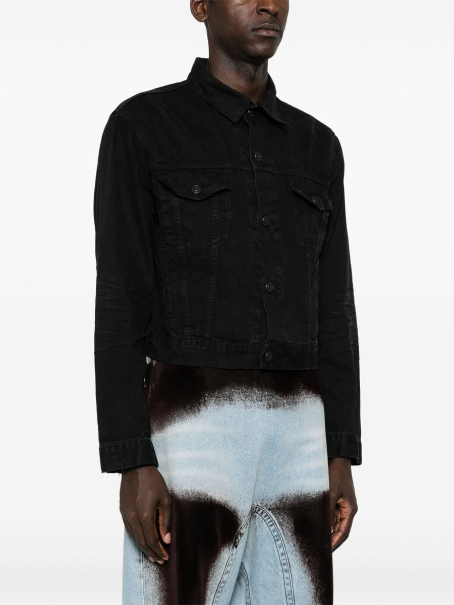 Balenciaga Jackets- BALENCIAGA Cotton Denim Jacket for Women - SS25 Collection Stylish Everyday Designer Outerwear