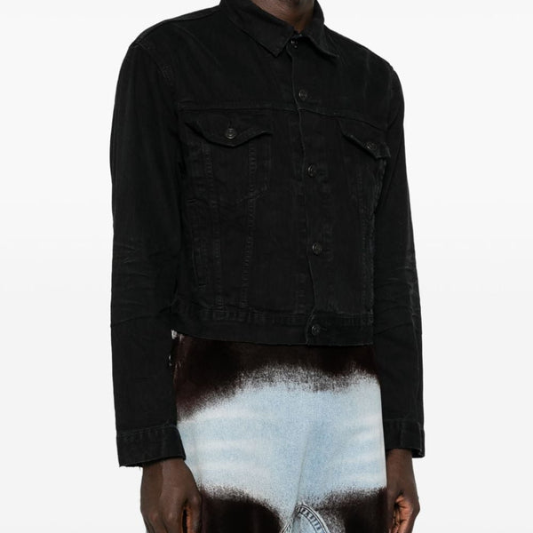 Balenciaga Jackets- BALENCIAGA Cotton Denim Jacket for Women - SS25 Collection Stylish Everyday Designer Outerwear