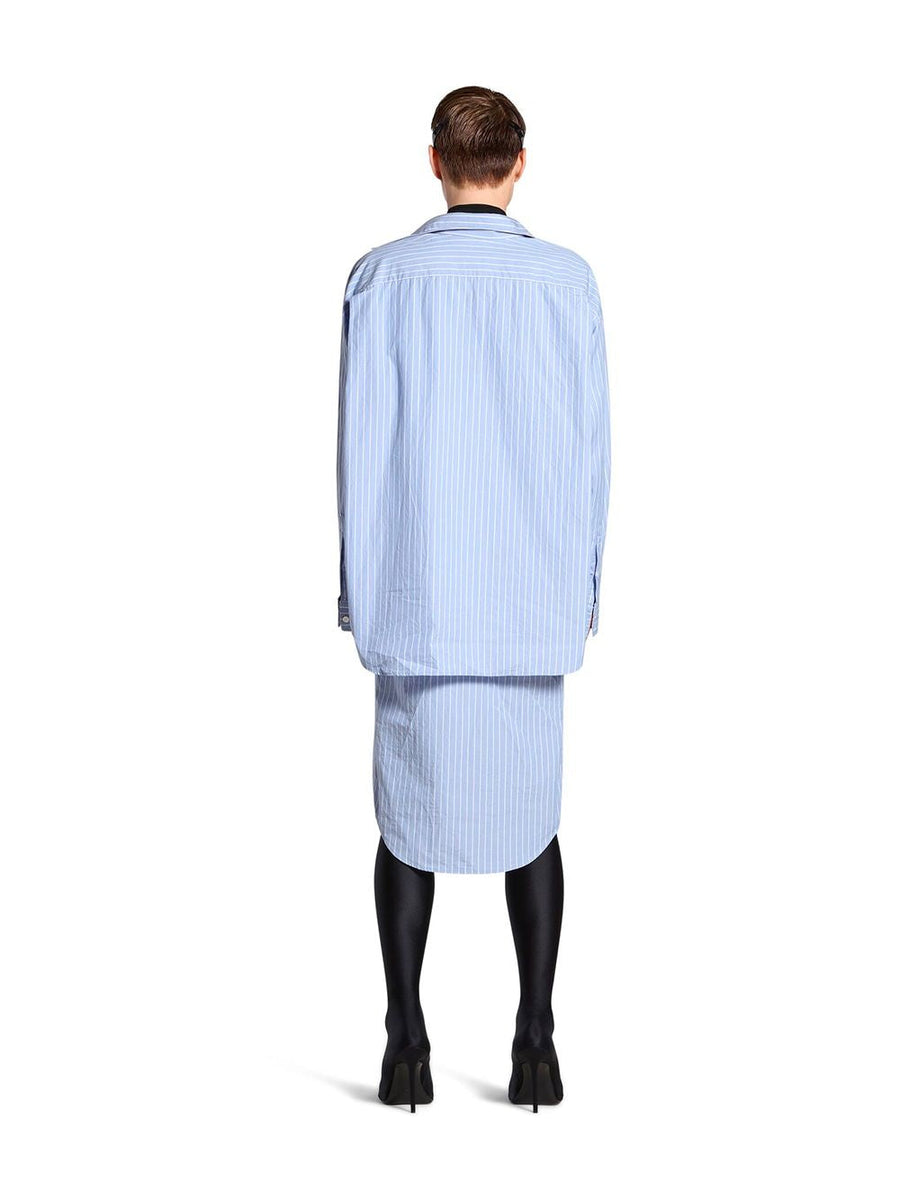 Balenciaga Jackets- BALENCIAGA Classic Layered Shirtdress for Women Luxury Designer Outerwear Jacket