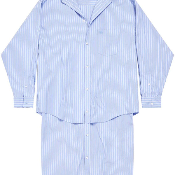 Balenciaga Jackets- BALENCIAGA Classic Layered Shirtdress for Women Luxury Designer Outerwear Jacket