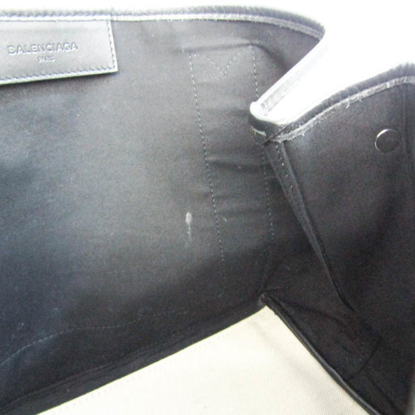 Balenciaga Navy Cabas Handbag | Luxury Canvas Tote Bag