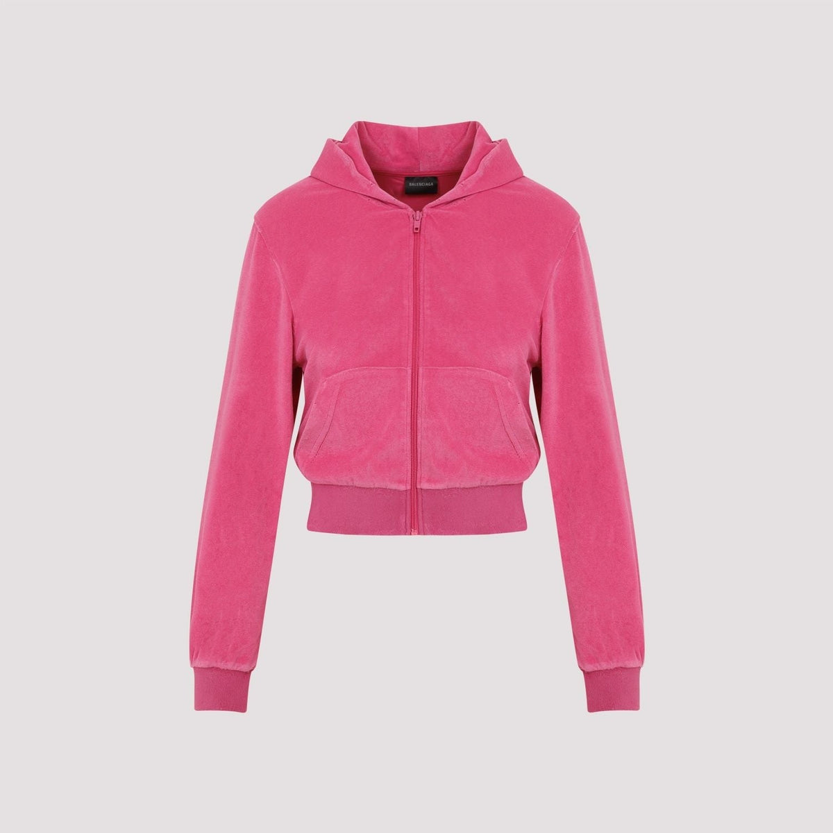 Balenciaga Jackets- BALENCIAGA Chenille Sweatshirt Mini Jacket for Women Luxury Designer Outerwear Jacket