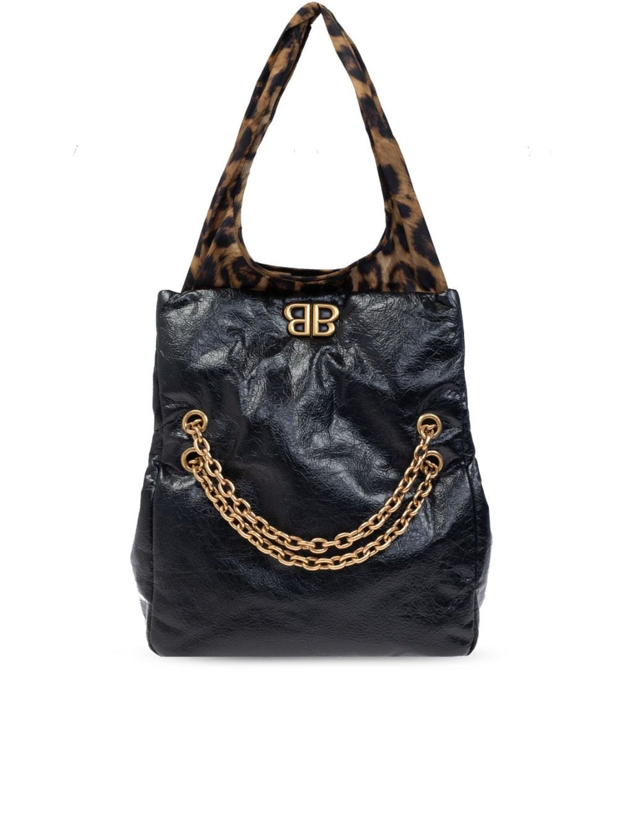 Balenciaga Bags? BALENCIAGA Large Cheetah Print Tote Handbag Premium Designer Shoulder Bag