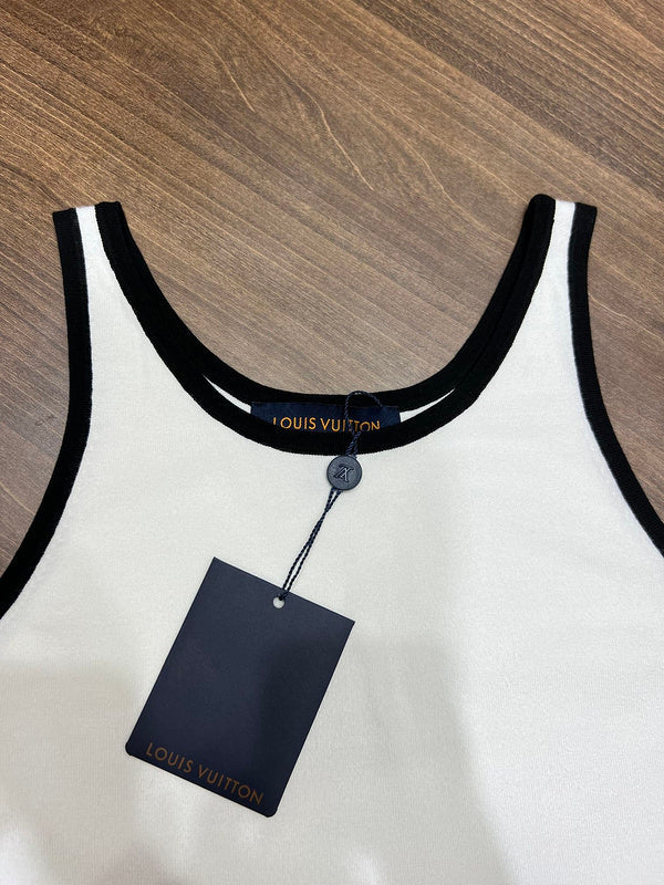 Back view of Louis Vuitton cotton t-shirt with contemporary cut