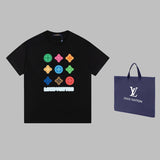 Front view of Louis Vuitton cotton t-shirt with contemporary cut