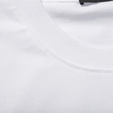 Close-up detail shot of Polo cotton polo shirt with monogram-inspired silhouette