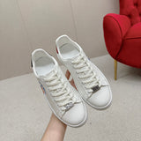 Gucci two-tone luxury sneakers view 6 minimalist modern build