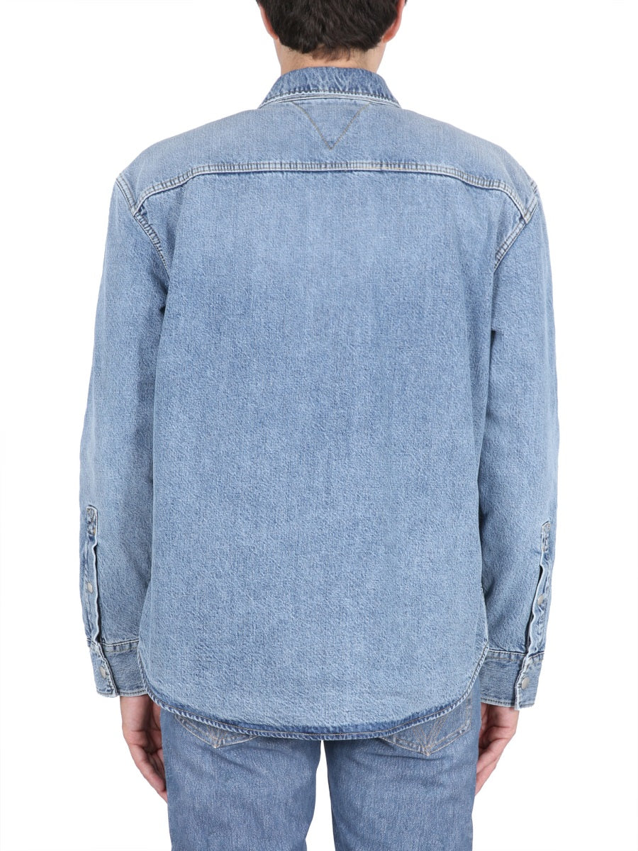 Bottega Veneta Tops? Bottega Veneta Men Denim Shirt Elegant Everyday Designer Top