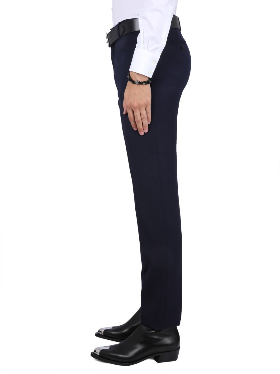 Alexander McQueen pants side profile designer luxury fashion