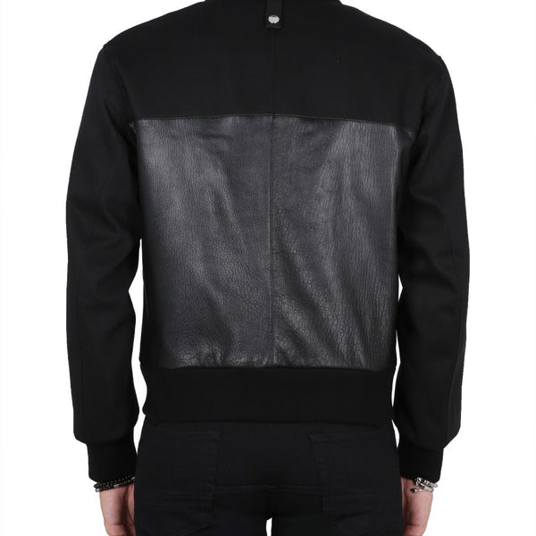 Alexander McQueen Jackets? Alexander Mcqueen Men Leather Bomber Jacket Luxury Designer Outerwear Jacket