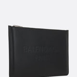 Balenciaga premium small leather goods detail and craftsmanship close-up