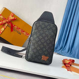 Side profile of refined sleek women's handbag – women's premium purse