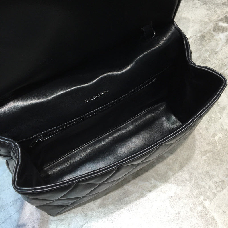 Sleek Premium PU Leather Handbag - Polished Finish | Women's Statement Accessory #788 - alternate angle view (image 8) of designer-inspired handbag