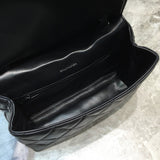 Sleek Premium PU Leather Handbag - Polished Finish | Women's Statement Accessory #788 - alternate angle view (image 8) of designer-inspired handbag