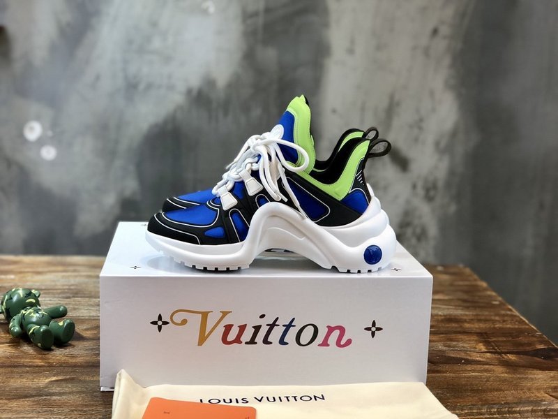 Louis Vuitton luxury shoes detail view — premium authentic designer style
