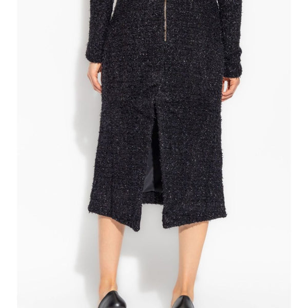 Balenciaga Skirts- BALENCIAGA Chic Tweed Midi Skirt for Women - SS25 Collection Chic Everyday Designer Skirt