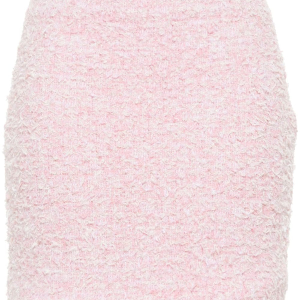 Balenciaga Skirts- BALENCIAGA Chic Tweed Mini Skirt Elegant Designer Casual Skirt