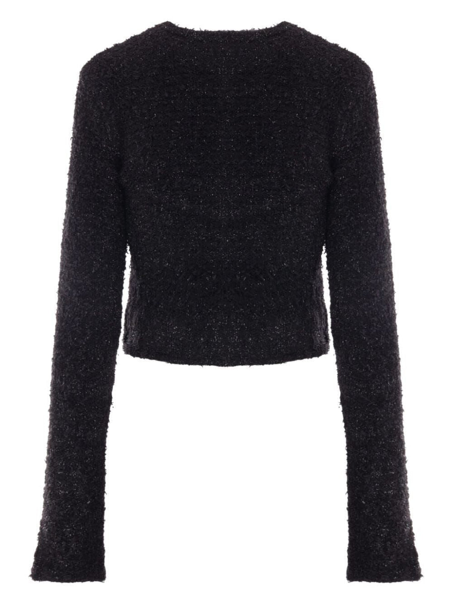Balenciaga premium jerseys & knitwear detail and craftsmanship close-up