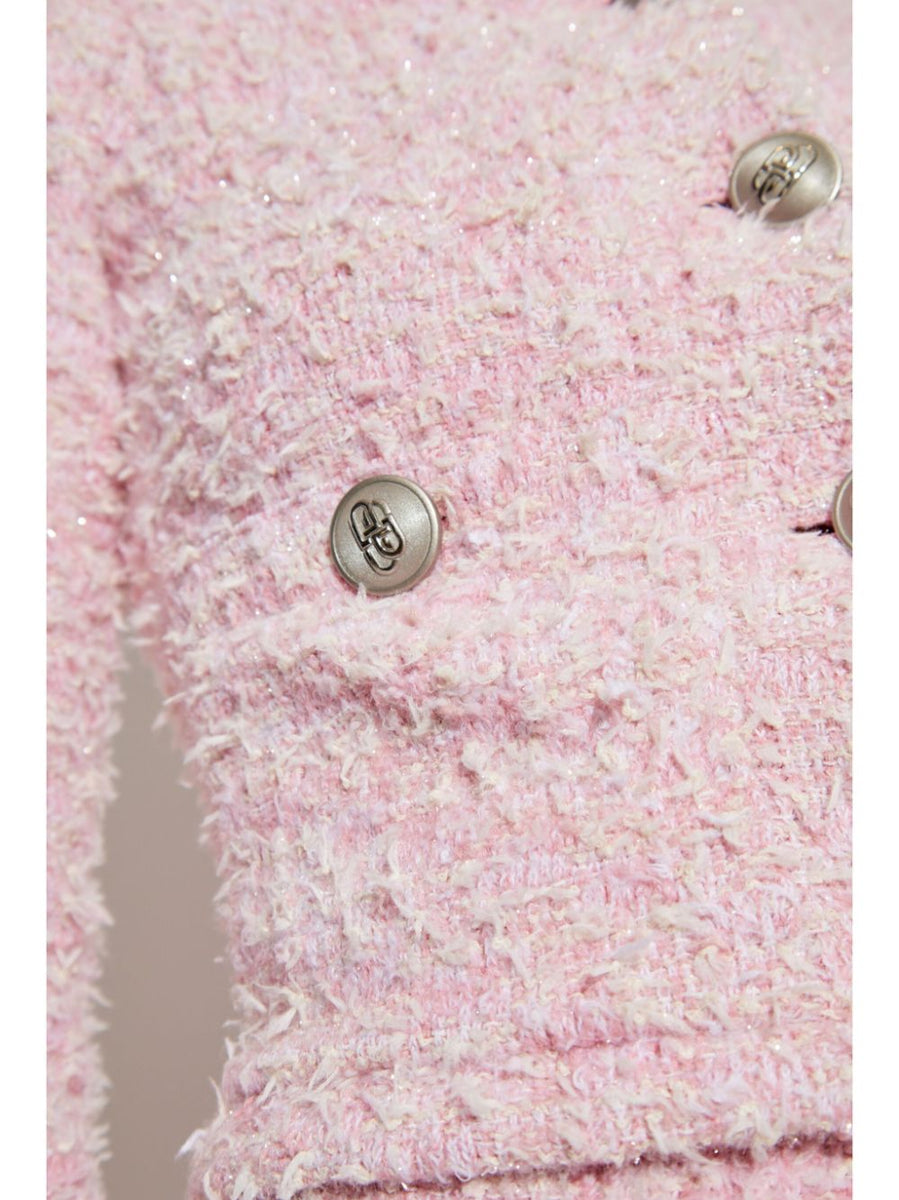 Balenciaga Jackets? BALENCIAGA Mini Bouclé Cropped Jacket Luxury Designer Outerwear Jacket