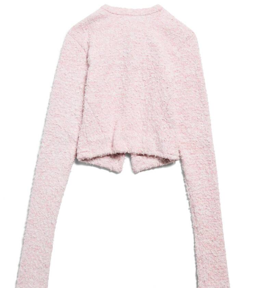 Balenciaga Jackets? BALENCIAGA Mini Bouclé Cropped Jacket Luxury Designer Outerwear Jacket