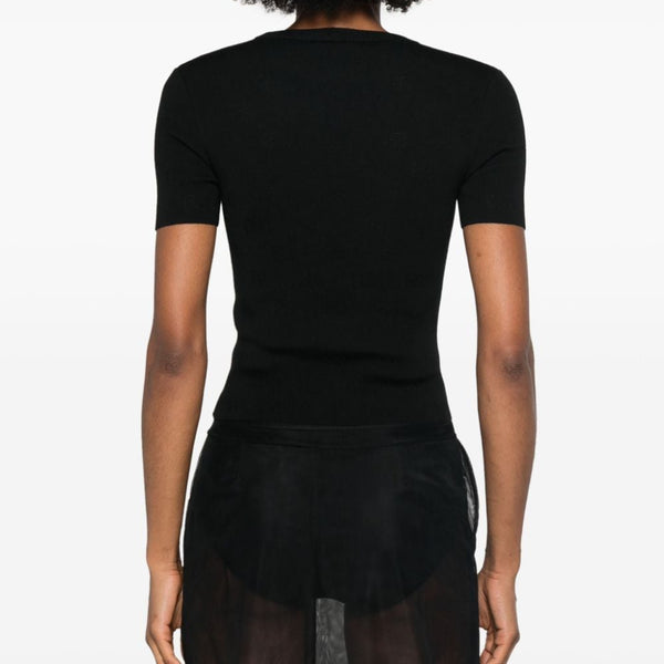 Balenciaga Sweaters? BALENCIAGA Open-Knit Wool Top for Women Luxury Designer Knit Sweater