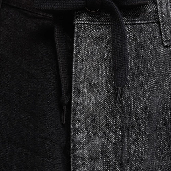 Balenciaga Pants- BALENCIAGA Asymmetric Hem Adjustable Waist Strap Pants Premium Designer Casual Trousers