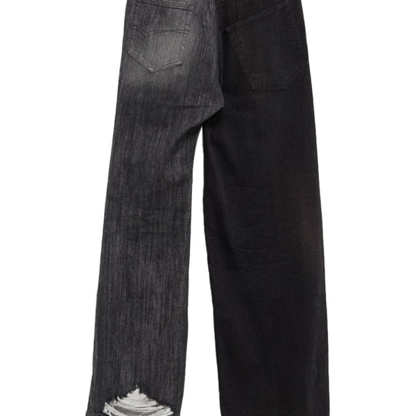 Balenciaga Pants- BALENCIAGA Asymmetric Hem Adjustable Waist Strap Pants Premium Designer Casual Trousers