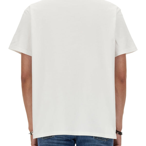 Alexander McQueen T-Shirts? Alexander Mcqueen Men T-Shirt With Logo Premium Designer Cotton T-Shirt