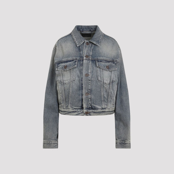 Balenciaga Jackets? BALENCIAGA Mini Fit Cotton Jacket for Women Stylish Everyday Designer Outerwear