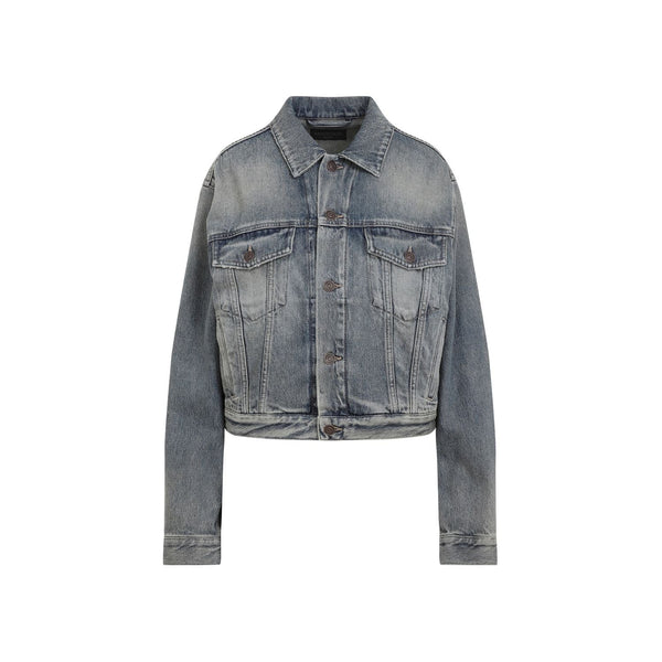 Balenciaga Jackets? BALENCIAGA Mini Fit Cotton Jacket for Women Stylish Everyday Designer Outerwear