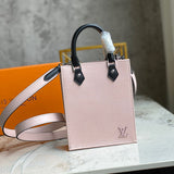 Front view of structured elevated women's handbag – women's statement bag