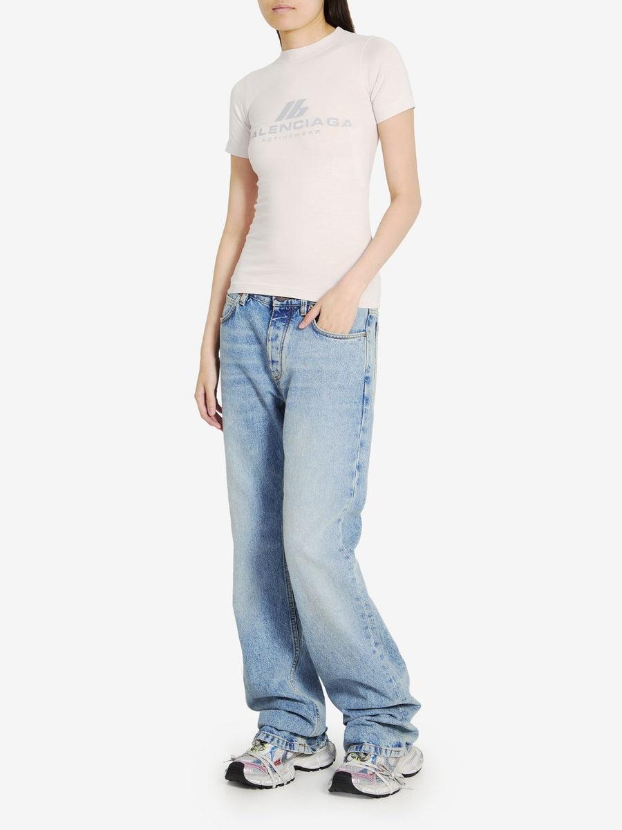 Balenciaga Jeans- BALENCIAGA Distressed Hem Women's Jeans Premium Designer Denim Jeans