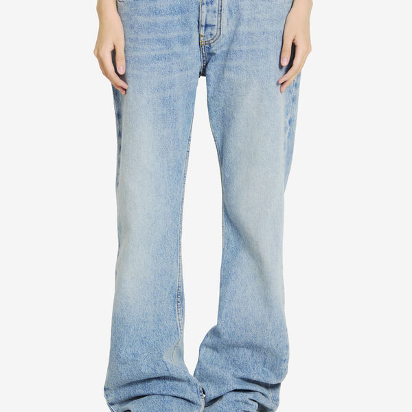 Balenciaga Jeans- BALENCIAGA Distressed Hem Women's Jeans Premium Designer Denim Jeans