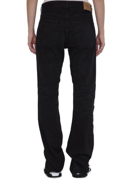 Balenciaga Jeans- BALENCIAGA Low Waist Straight Jeans - FW24 Edition Premium Designer Denim Jeans