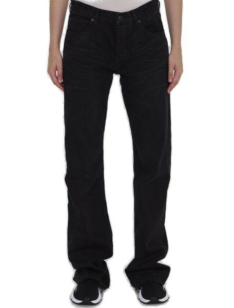 Balenciaga Jeans? BALENCIAGA Wide Leg Jean Pants for Women - FW24 Collection Premium Designer Denim Jeans