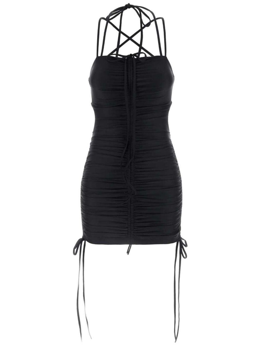 Balenciaga Dresses? BALENCIAGA Sleek Stretch Nylon Mini Dress Chic Everyday Designer Dress