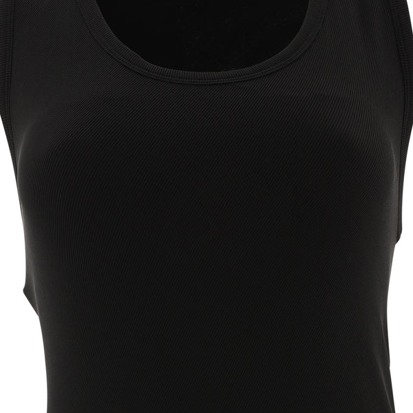 Balenciaga Dresses? BALENCIAGA Sleeveless Ribbed Mini Dress Elegant Designer Evening Dress