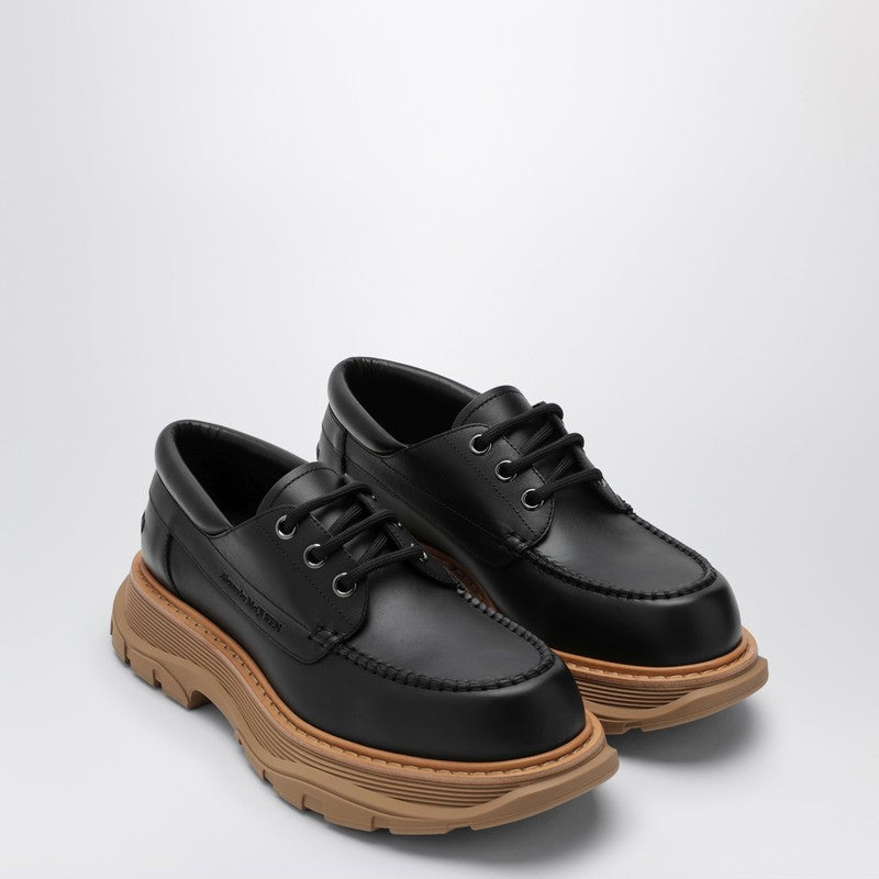 Alexander McQueen flats luxury designer piece front view