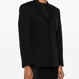 Balenciaga outerwear side profile designer luxury fashion
