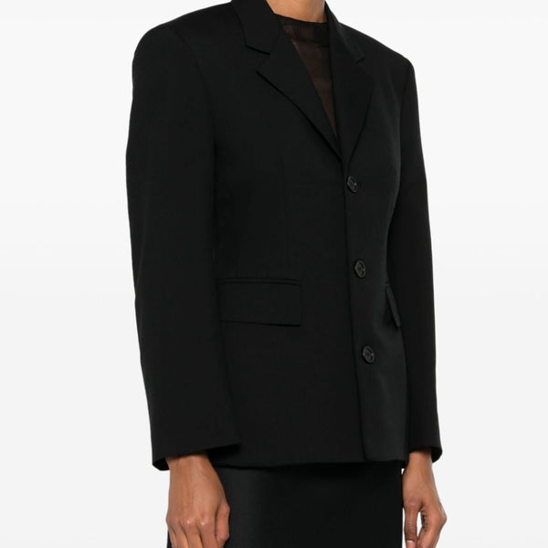 Balenciaga Jackets- BALENCIAGA Hourglass Jacket in Wool - Fitted Cut for Women Luxury Designer Outerwear Jacket
