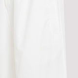 Close-up of Balenciaga pants hardware and fine stitching
