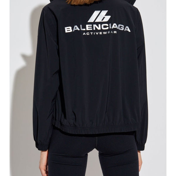 Balenciaga Jackets? BALENCIAGA Mini Nylon Windbreaker for Women Premium Casual Designer Jacket