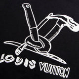 Full styled look of Louis Vuitton luxury clothing with tailored silhouette