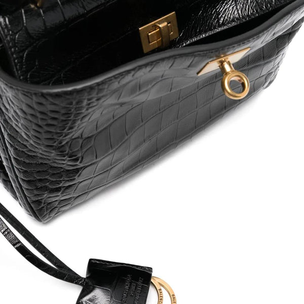 Balenciaga Bags? BALENCIAGA Mini Leather Rodeo Handbag Premium Designer Shoulder Bag