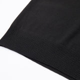 Side profile of Polo cotton polo shirt with monogram-inspired silhouette
