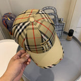 Full view of Burberry unisex cap